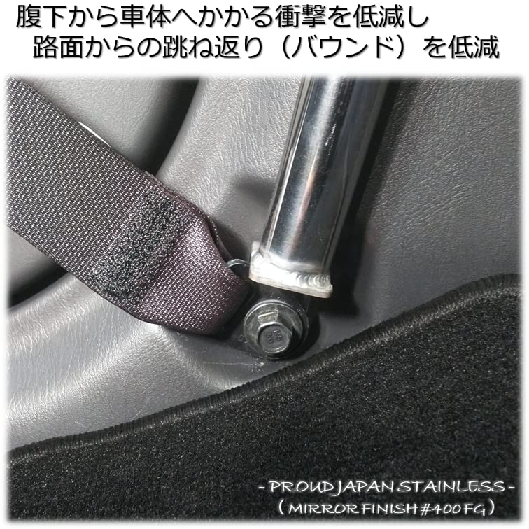Amazon | JB23 ジムニー ステンレス製 室内補強上下バー | タワーバー 