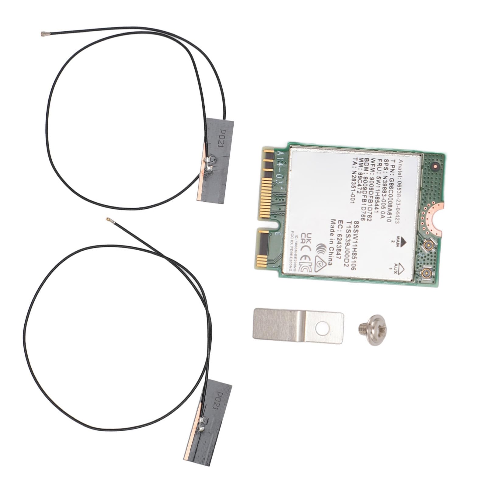 Tonysa Scheda WiFi 7, Adattatore 5800Mbps Ad Alta Velocità, per PC | Supporto multifrequenza, funzionalità Bluetooth 5.4, per 10, 11,