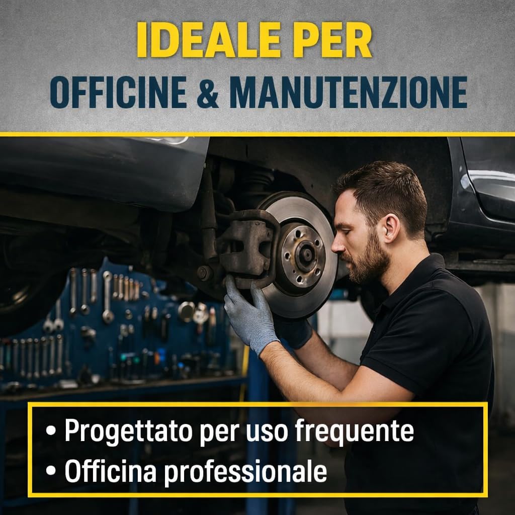 GiDeli Detergente per freni, 4 taniche da 5 l, per auto, moto e bicicletta, rimuove olio, grasso, polvere dei freni, residui di colla, sgrassante da officina, asciugatura rapida, senza lasciare