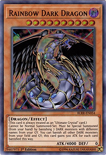 Yu-Gi-Oh! - Rainbow Dark Dragon - BLRR-EN054 - Ultra Rare - 1st Edition