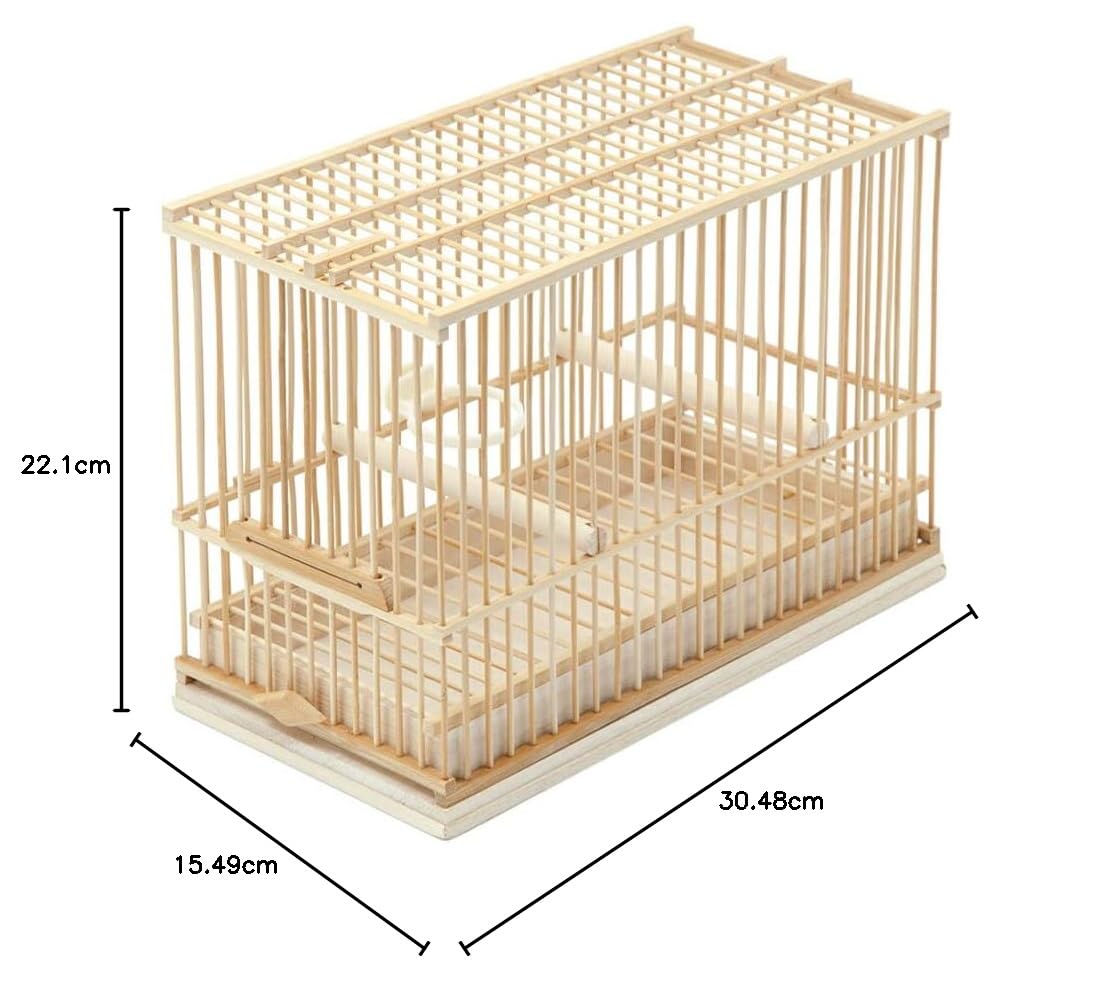 Amazon | NPF ナチュラルペットフーズ 鳥かご 竹かご 尺 | ナチュラル