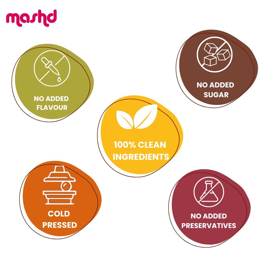 Mashd - Energy Bars - All in One (Pack of 6) | Zero Artifical Ingredients | 5 Ingredient Whole Food Bar | Date Sweetend | No Artificial Sweeteners | Natural Pre-Workout & Office Snack | Six Different Bars — Amazon image 5
