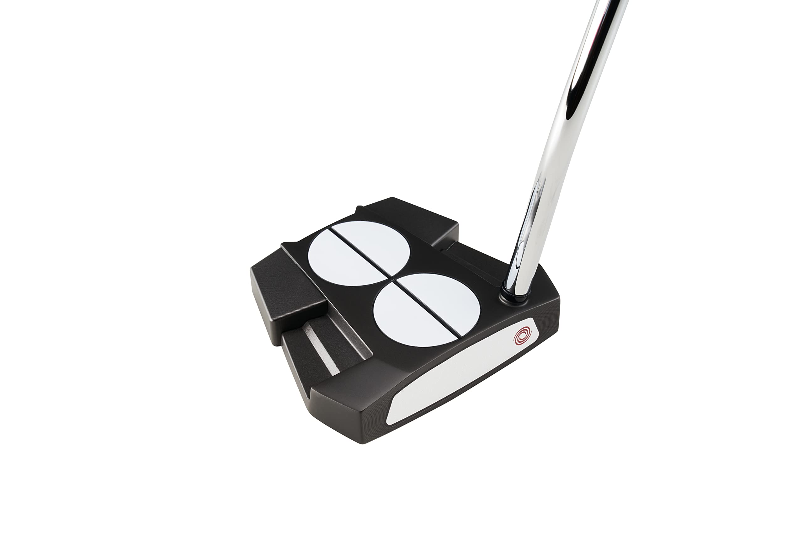 Odyssey 2Ball Eleven Tour Lined Putter, Right Handed, Double Bend Hosel, Oversize Grip, Black, 34 Inch Length