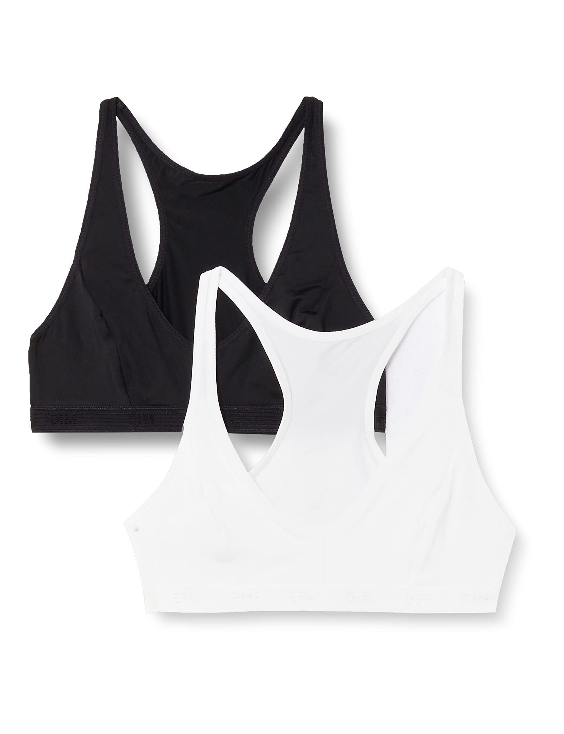 Dim Pack Of 2 Bralettes Black + White 12Y (150Cm)