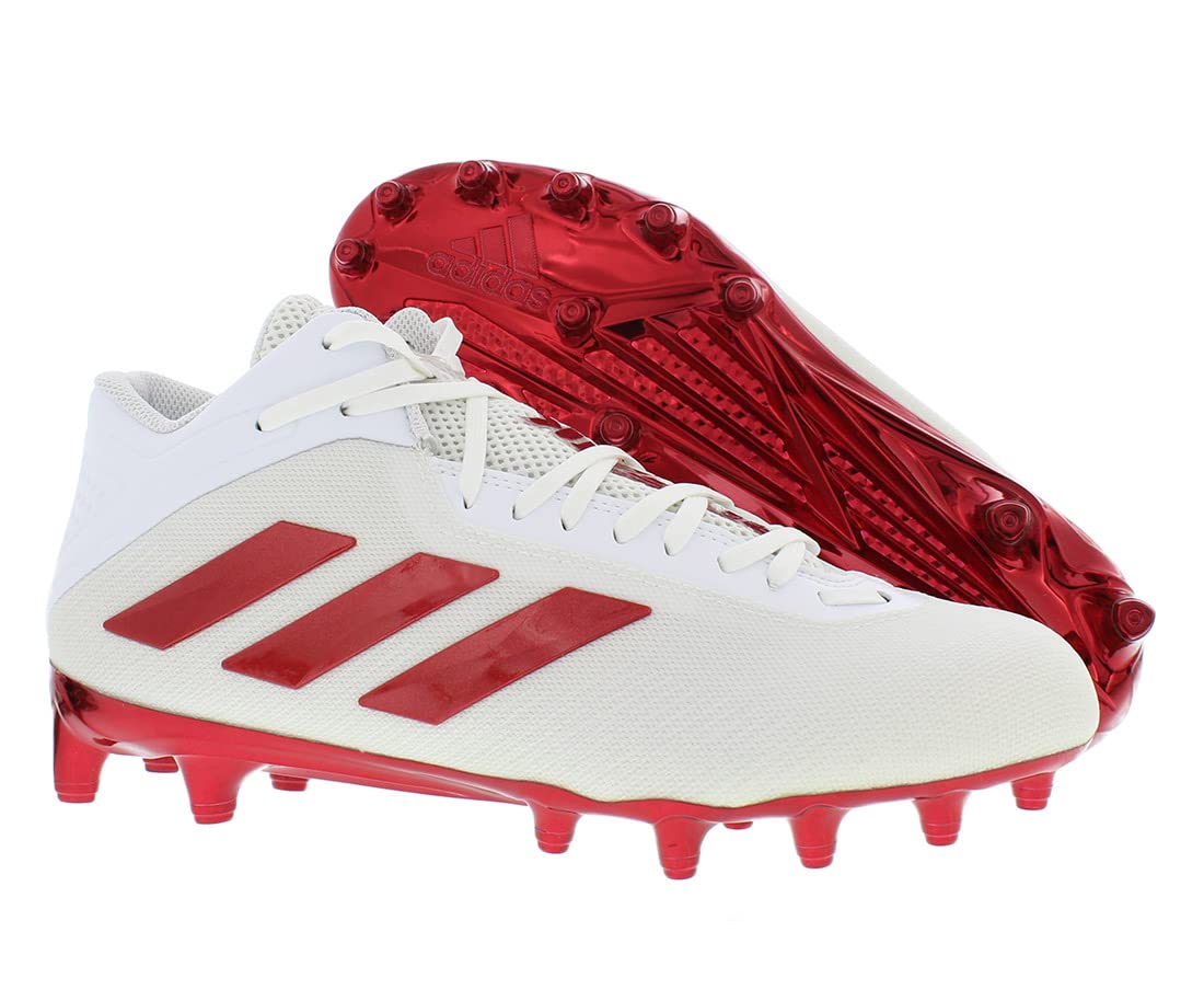 Adidas Sm Freak Mid Rfs Men Shoes Size 12, Color: White/Red/White