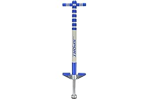 Premium Bounce Pogo Stick with Enhanced Grip for Kids Ages 7+ (40-80 lbs)