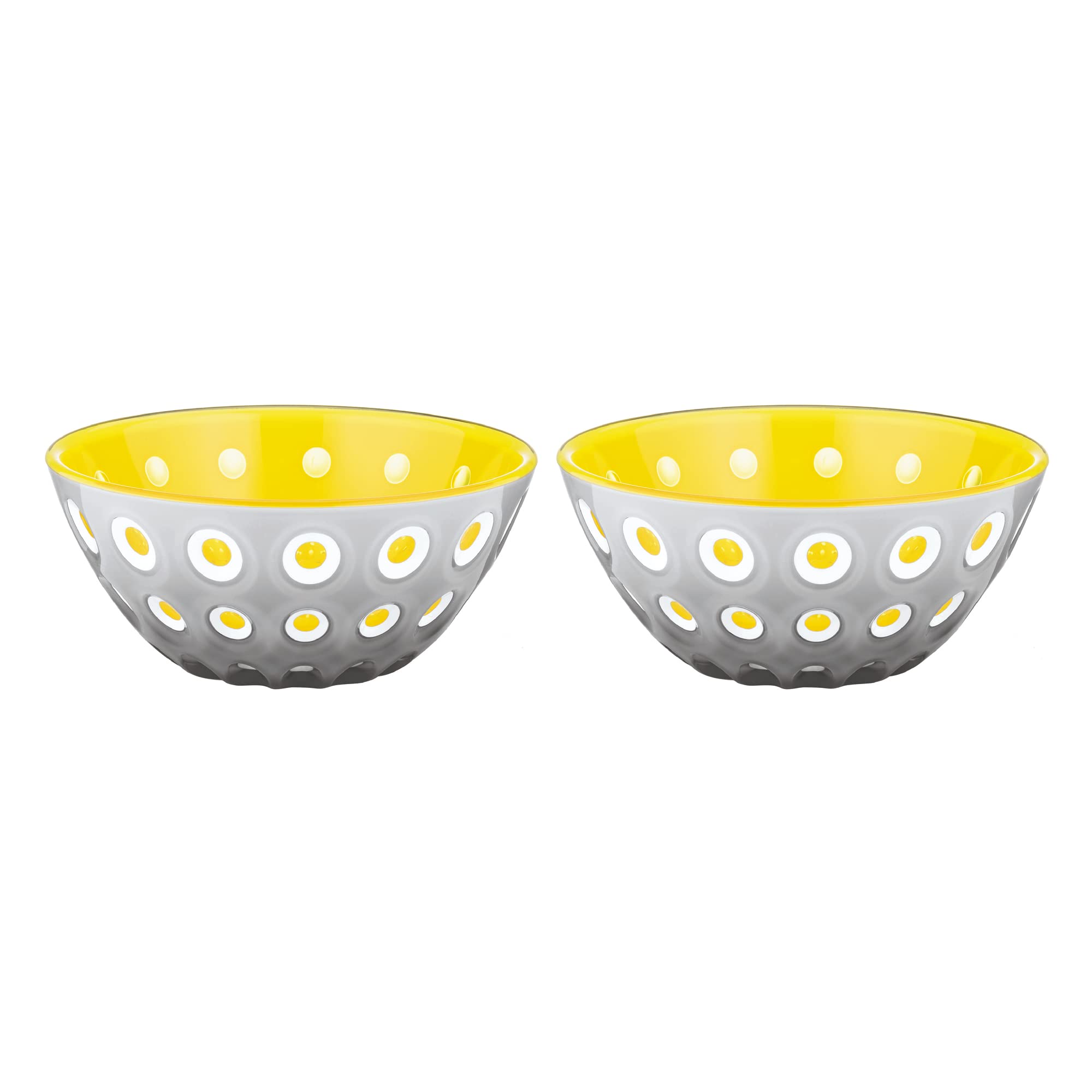 Guzzini Le Murrine 8008392300991 Set of 2, Grigio/Giallo, ø12 - Image 3
