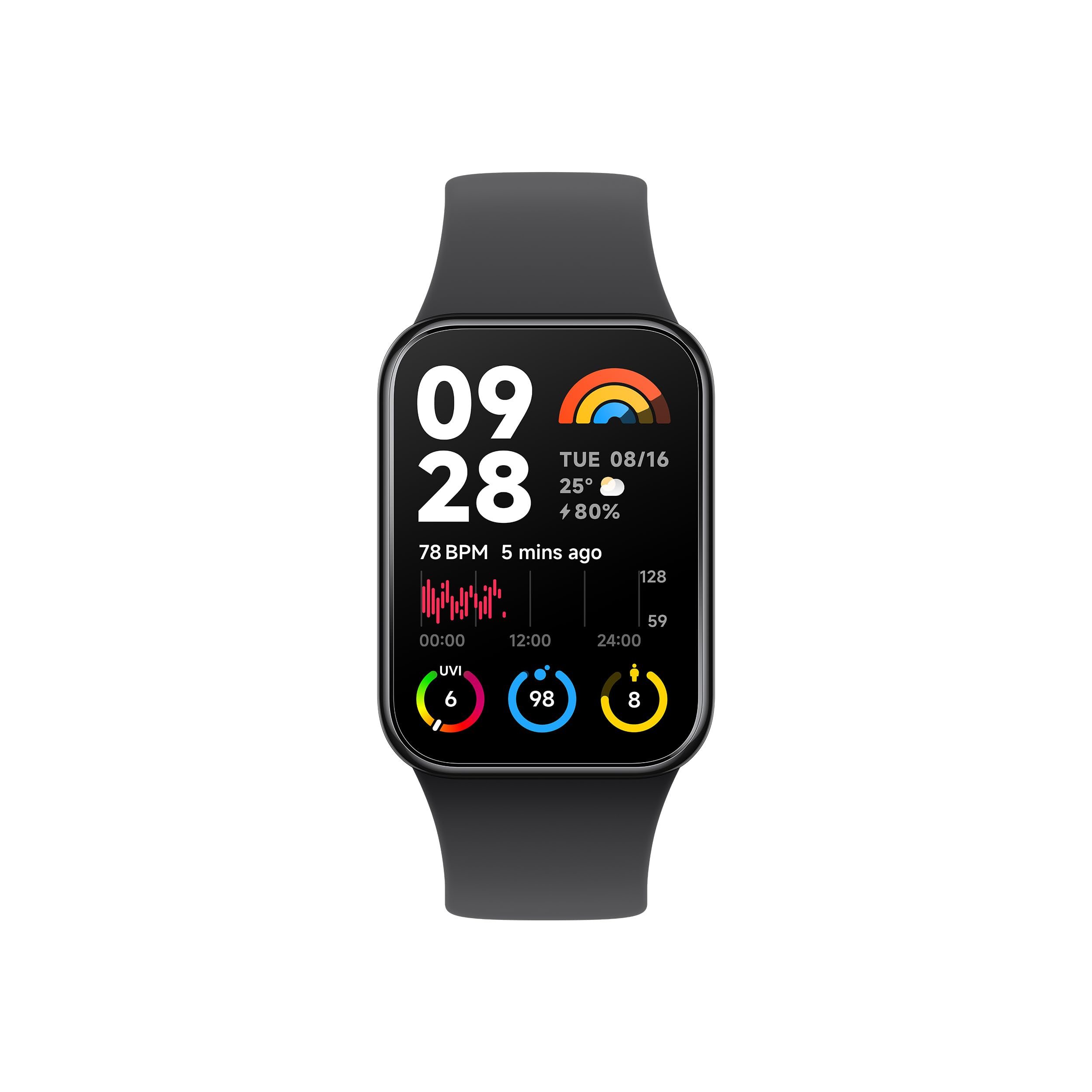 XIAOMI Smart Band 8 Pro Black EU BHR8017GL