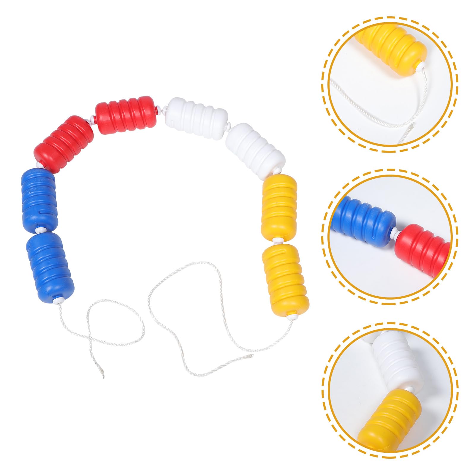 Artibetter Ligne de Bouée Piscine en Toute Sécurité avec Flotteur en Plastique Facile à Utiliser pour Séparer Zones de Baignade