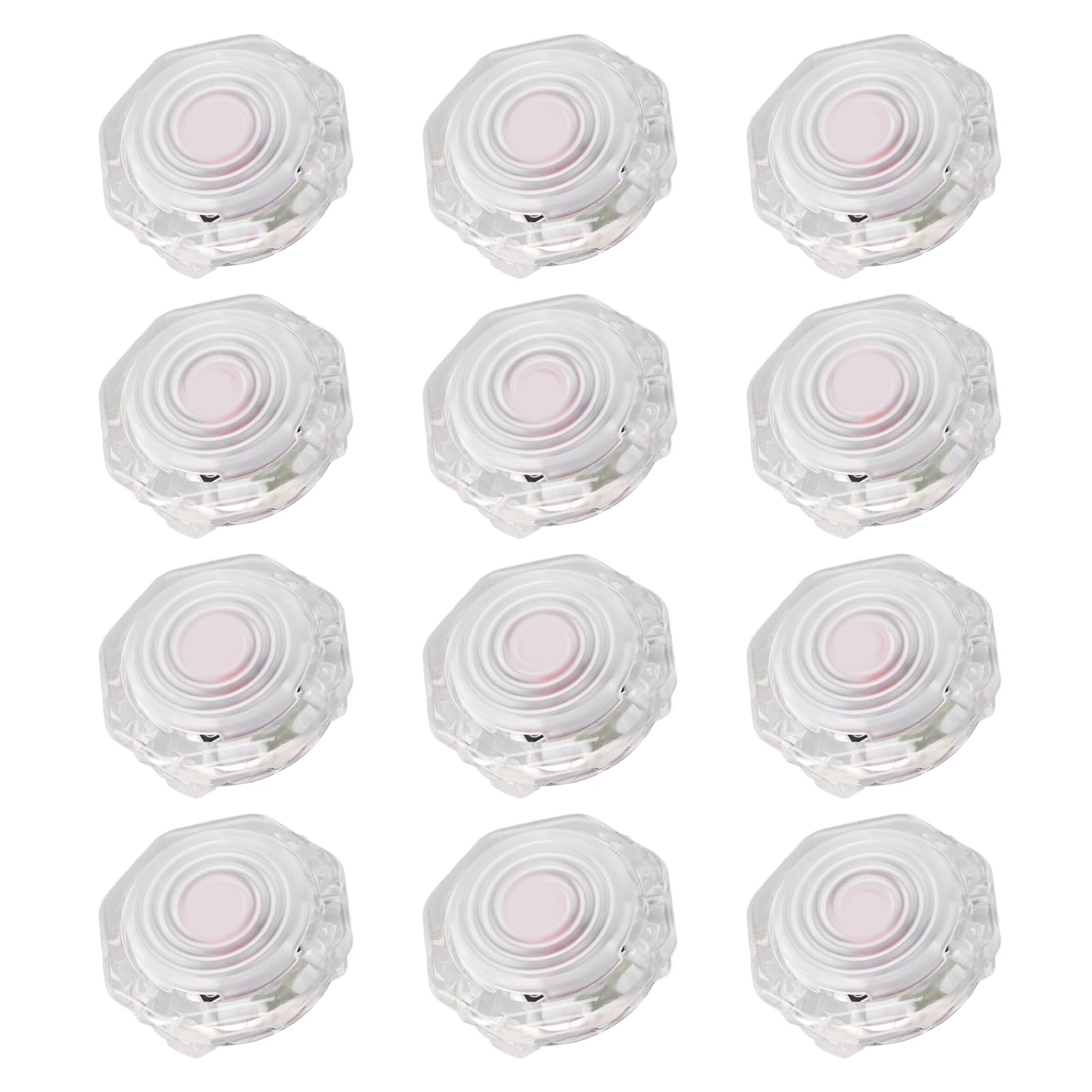 Schimer Pulsante da 12 Pezzi Pulsante POM Professionale per Personalizzazione del Joystick per 6 (#4)