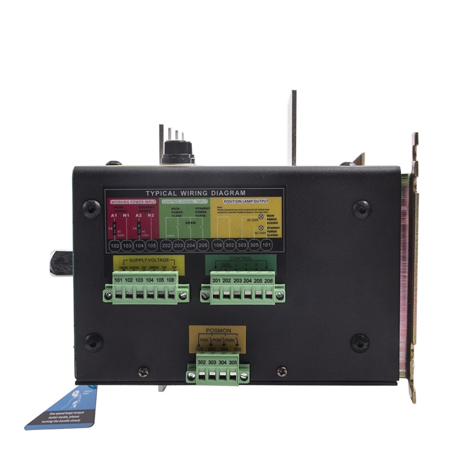 4P 300A ATS Generator Diesla Podwójna moc Automatyczny Przełącznik Transferu 300 amp 220 V Kompatybilny z panelem modułu sterowania