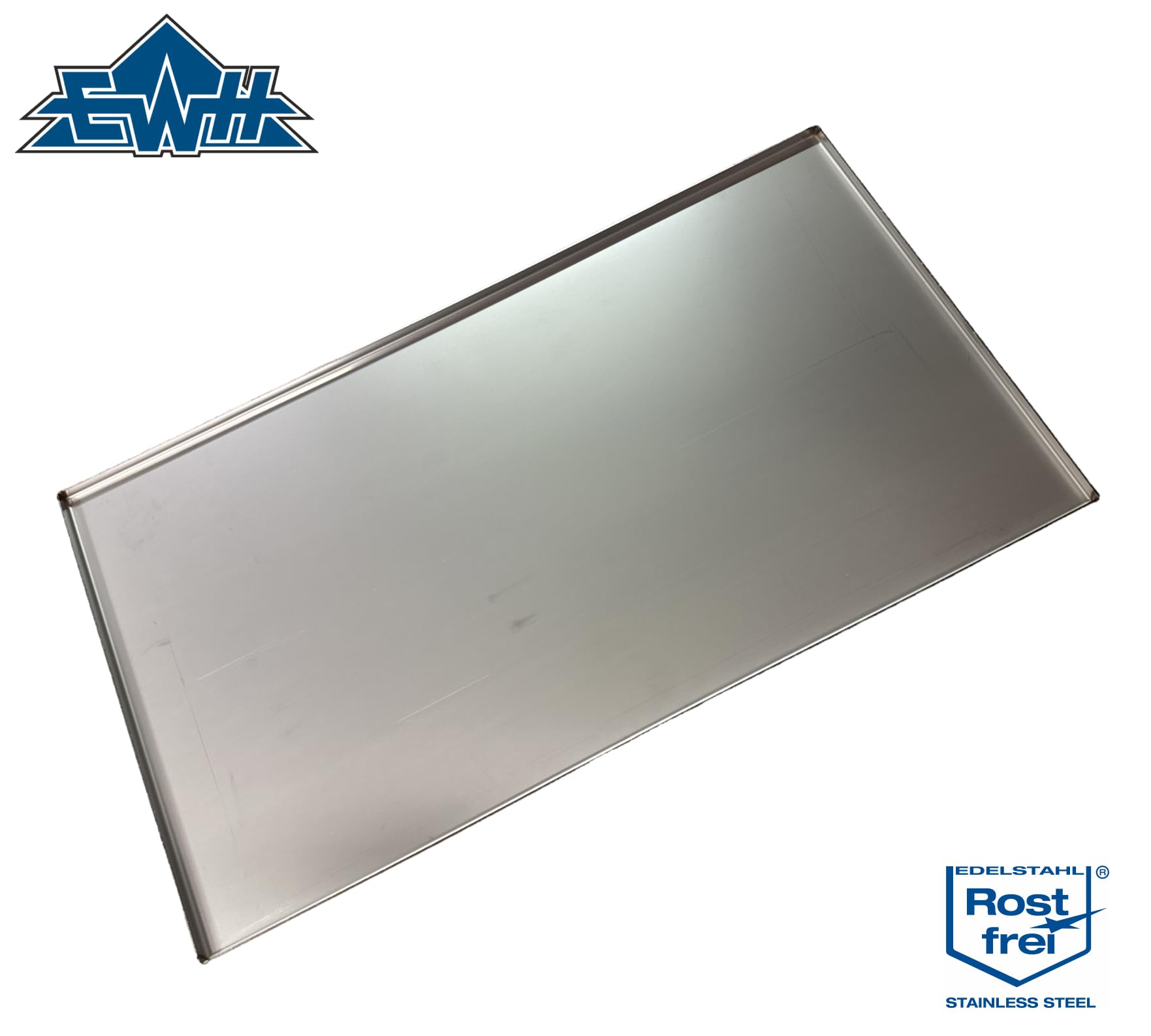 EWH Edelstahl Fettauffangblech/Fettwanne für Landmann Triton 2.0 aus Edelstahl (Landmann Triton 2.0-43,4 x 32,9 x 1 cm)