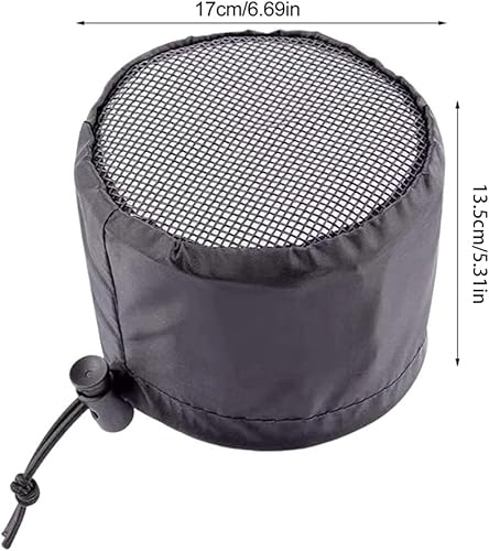 Miniatura 4 de Cubierta de tubo de escape de aire acondicionado, malla de cubierta de filtro de aire acondicionado, bolsa de fugas de tubería de aire acondicionado