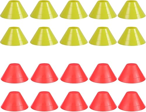 Miniatura 2 de Kit de cono de disco de 10 piezasjuego de conos de fútbol para ejercicios de agilidad, discos de marca con soporte para práctica de entrenamiento de