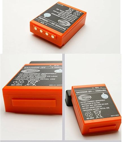 Miniatura 5 de BALOLO BA225030 - Batería recargable Ni-Mh de 6 V 2500 mAh para camión bomba HBC, batería de control remoto