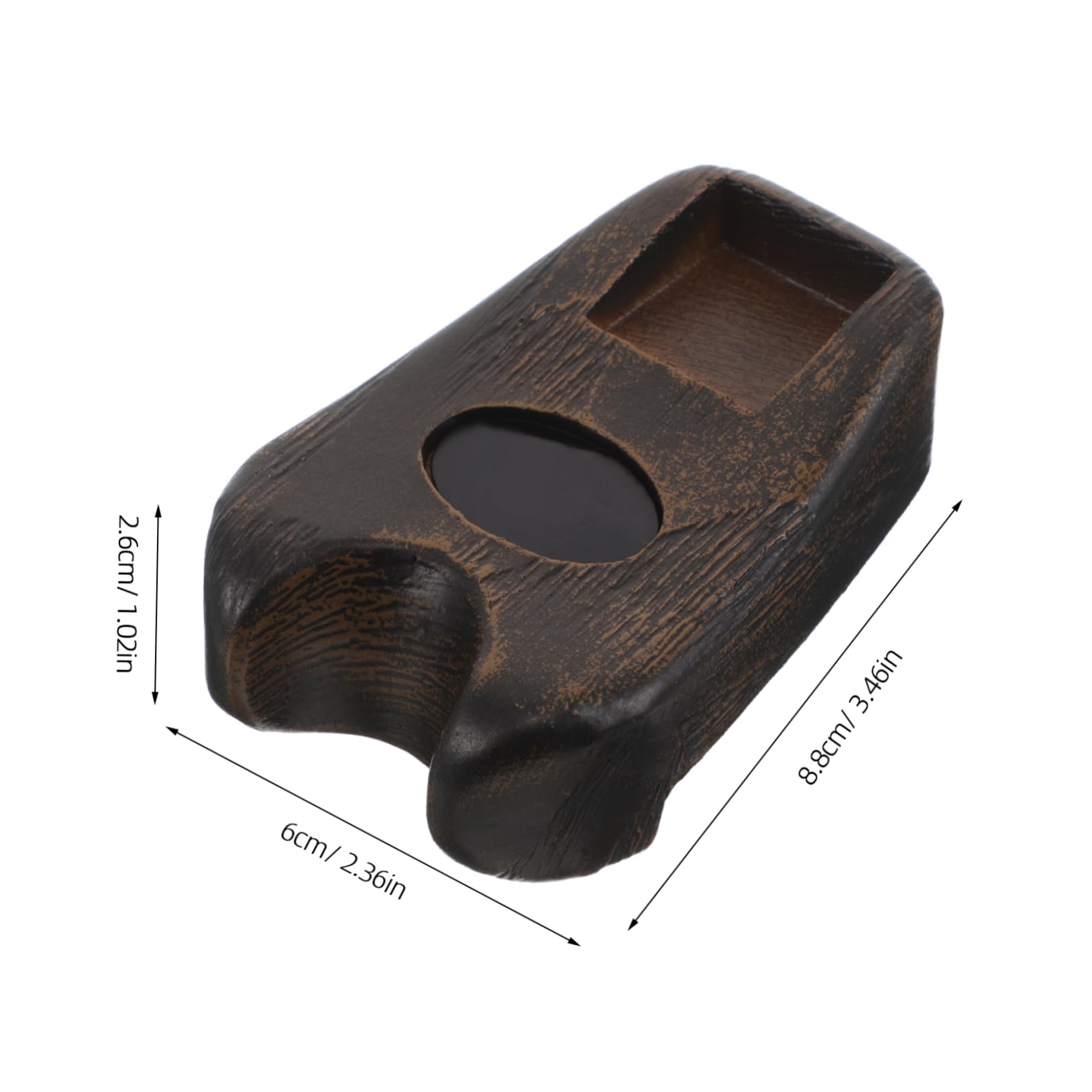 BESTonZON Pool Cues Holder: Single Hole Portable Pool Stick Holder Claw Weighted Billiard Cues Mini Snooker Stick Rack For Billiard Table