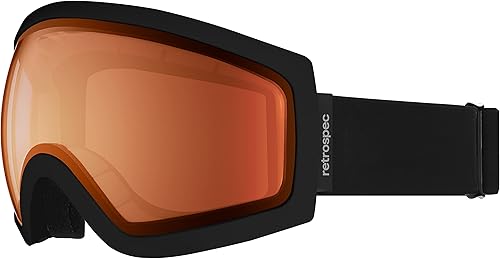 Miniatura 2 de Retrospec Traverse Ski Goggles - Snowboard Goggles for Men, Women - 100% UV Protection, Anti-Fog Snow Goggles