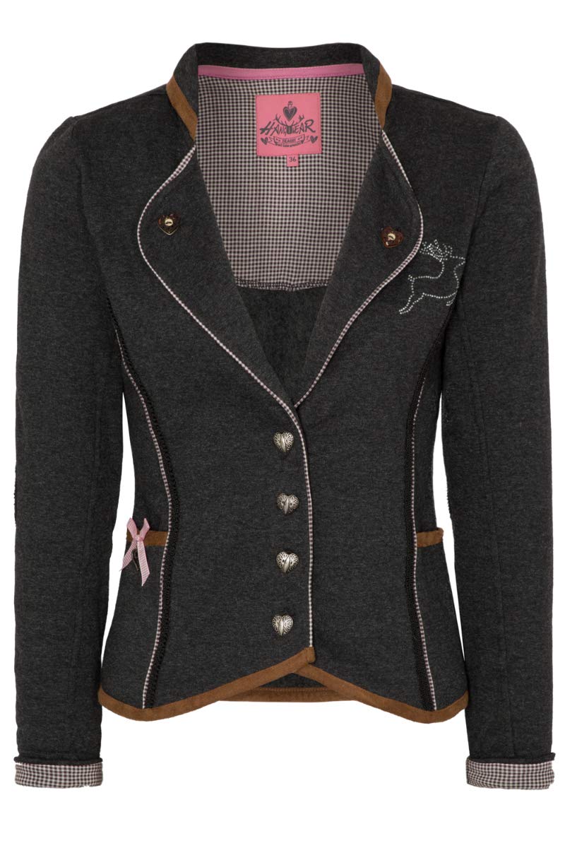 Hangowear Trachtenblazer Damen - Lara - anthrazit