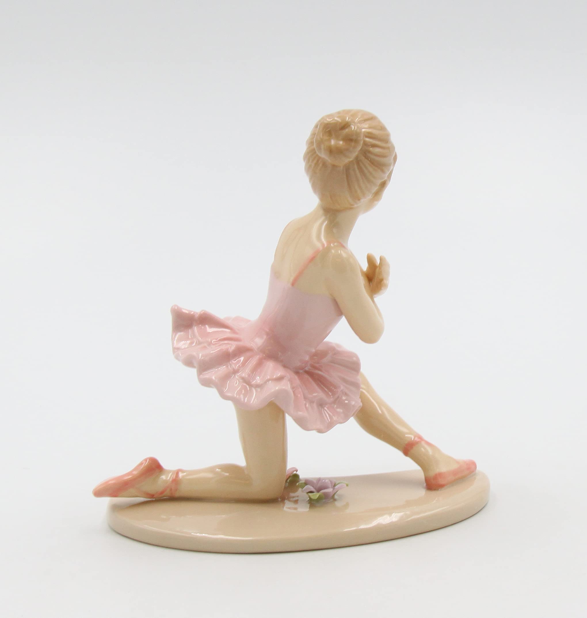 Amazon.com: Cosmos Gifts 20863 Ballerina in Pink with Knee Down