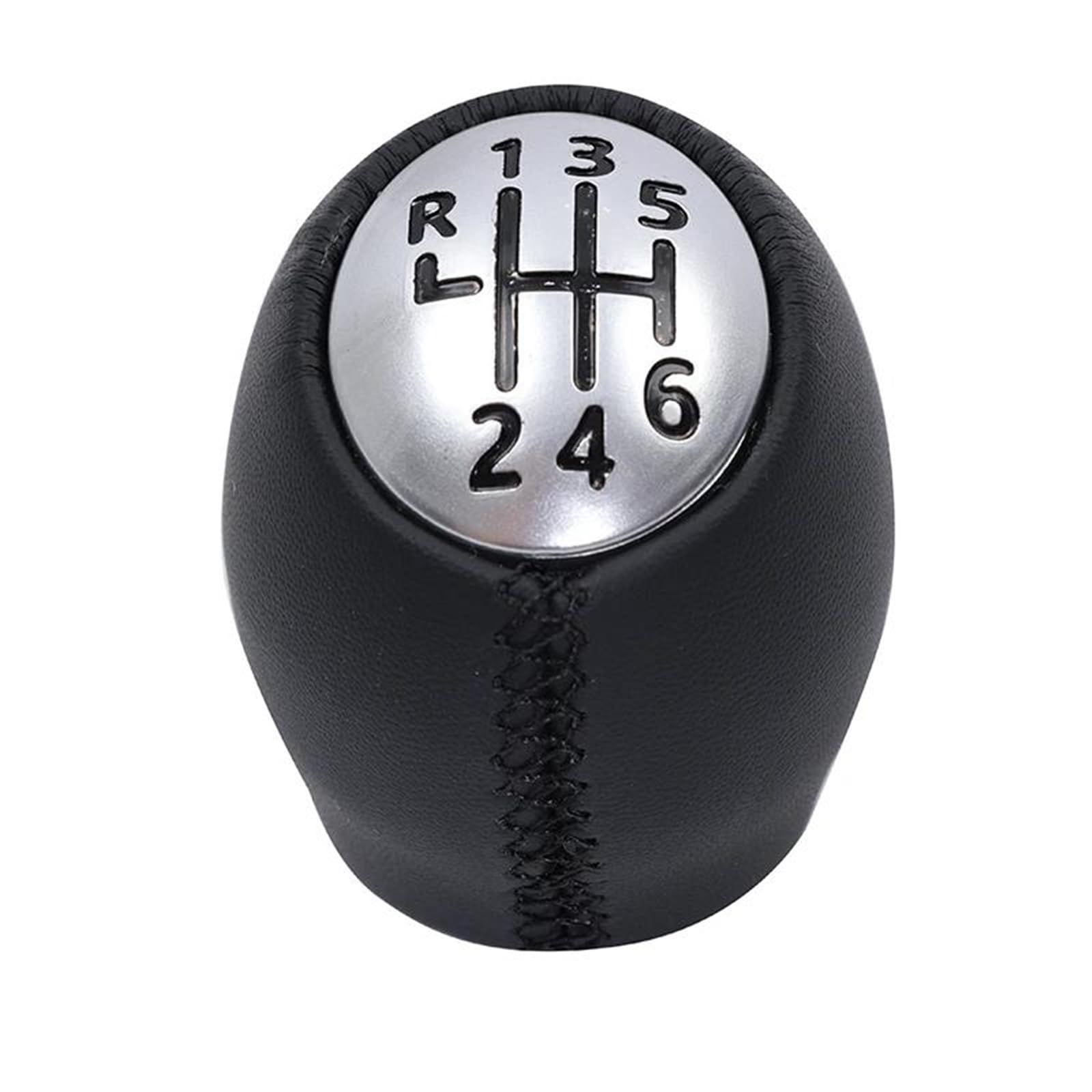 Fsozdbbpl One Color Automotive Parts 6 Speed Car Gear Shift Knob Leather Handleball For Renault For Megane For Mk3 For Clio For Laguna For Nissan For Vauxhall Interior Accessories