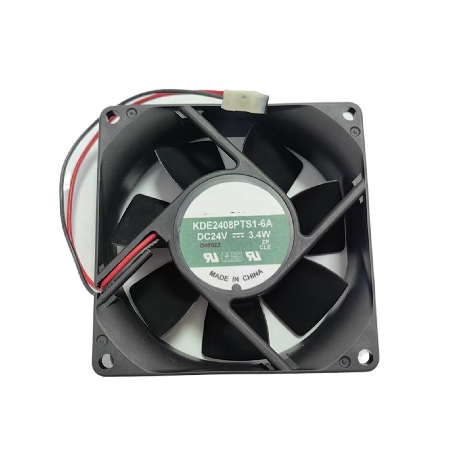 UITGVDQAT KDE2408PTB1-6A KDE2408PTS1-6A KDE2408PTB3-6 Cooling Fan 24VDC 80x80x25mm 2-Wire(KDE2408PTS1-6A)