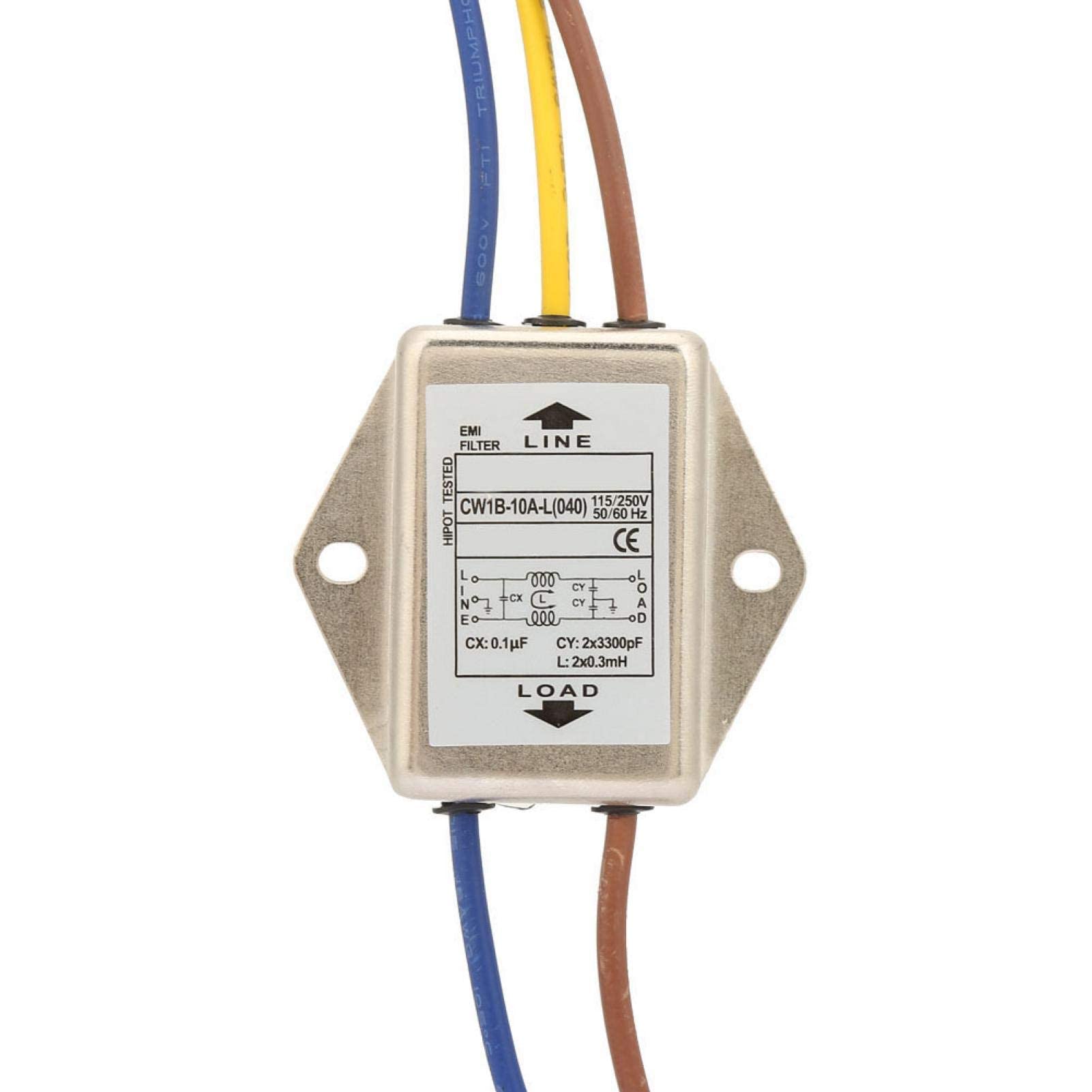 Filtre Antiparasite AC 115/250V 20A - Réduction Des Interférences Pour Appareils électroniques