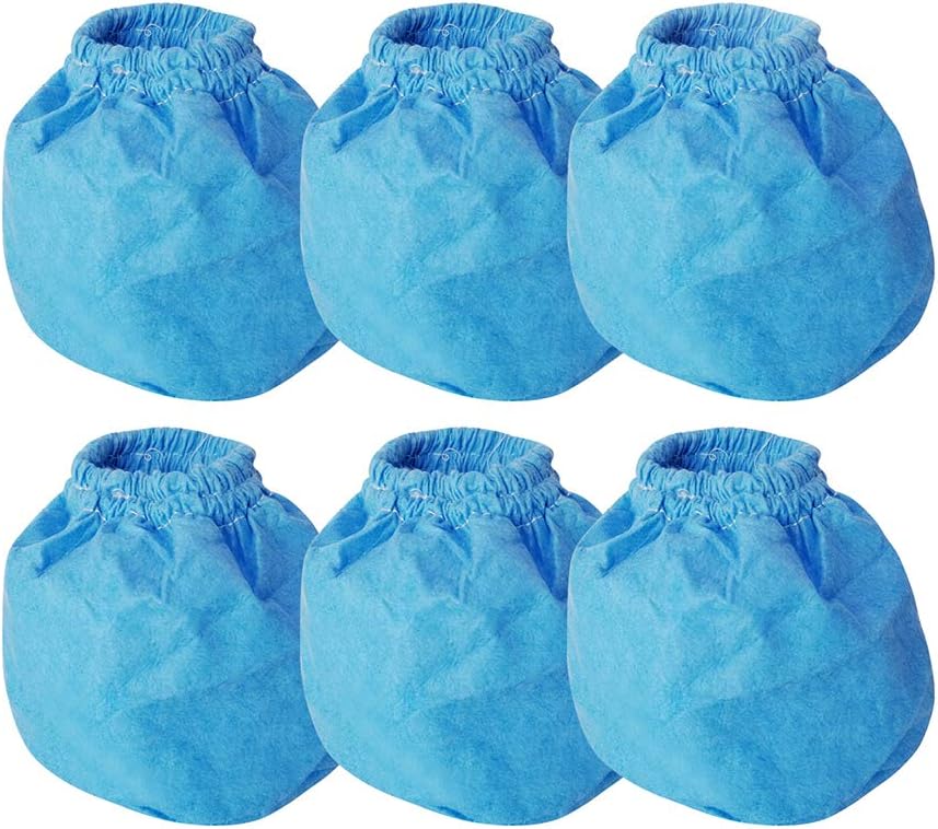 Smilefil VRC2 Cloth Filter Replacements for Vacmaster 1.5 to 3.2 Gallon Wet/Dry Vacuums, 6 Pack : Tools & Home Improvement