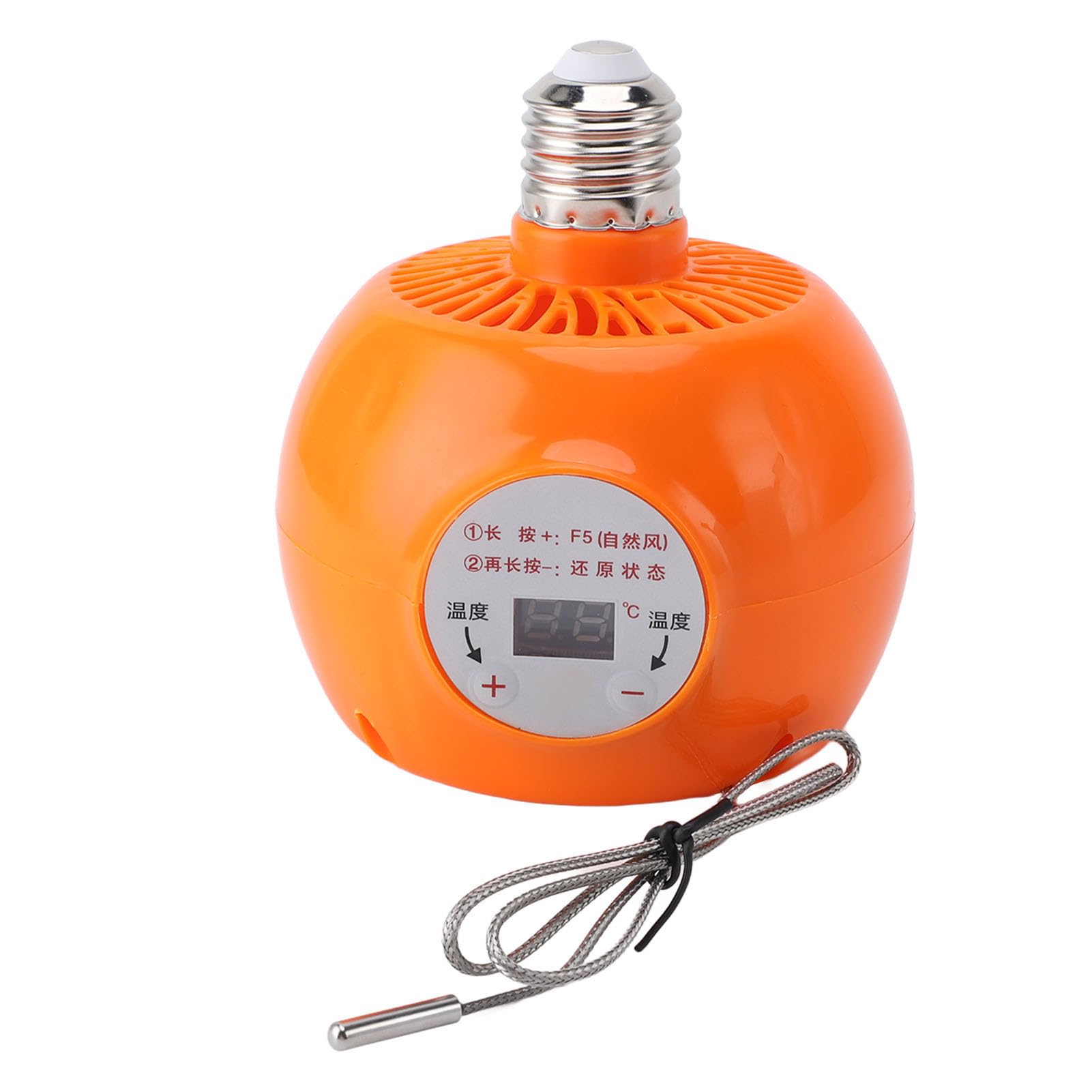Tnfeeon Chicken Coop Heat Lamp, Heat Lamp for Chickens Coop Brooder and Reptile Heat Bulb, E27 Overheating Prevention
