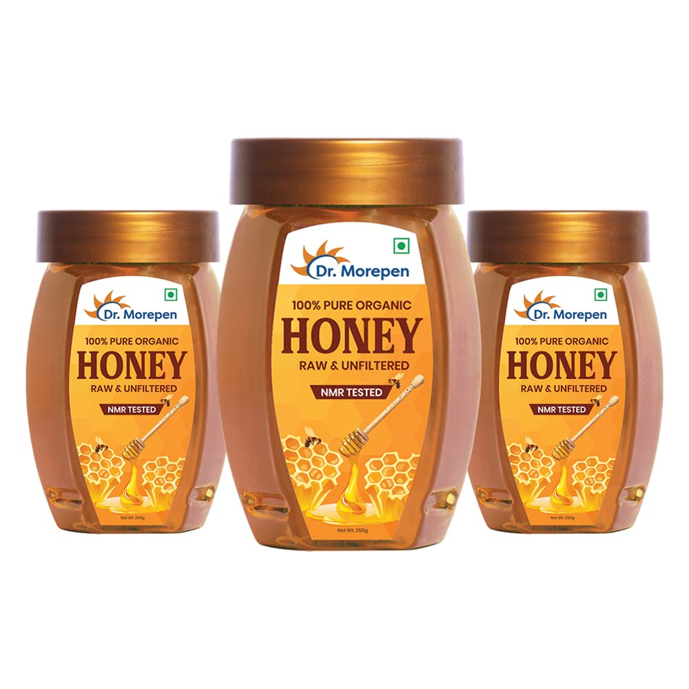 Dr. Morepen Natural & Pure Honey Nmr Tested & No Sugar Adulteration 250G Pack Of 3 (B097ML29BT) Amazon Price History, Amazon Price Tracker