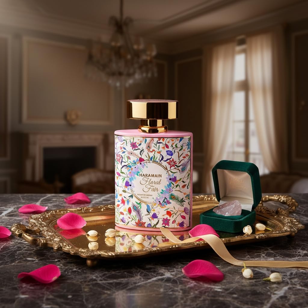 Al Haramain Floral Fair Extrait de Parfum Spray for Women, 3.4 Ounce - Image 3