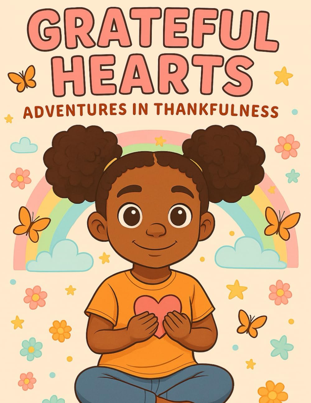Grateful Hearts: Adventures in Thankfulness: A Self-Esteem Coloring Book for Kids