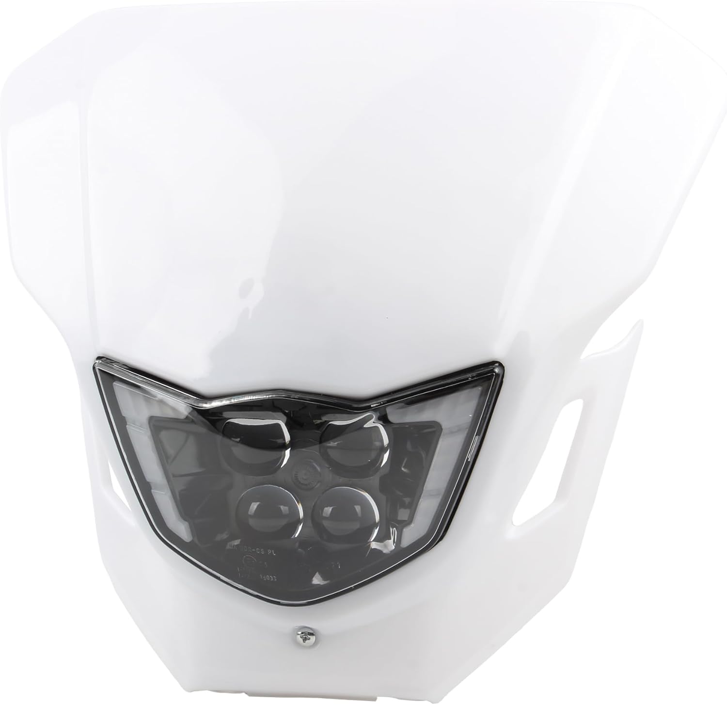 PowerMotorDirt Bike Headlight,Motorcycle LED Head Light Universal for WR250F WR450F YZ250F YZ450F 250F 450F MX 2015-2019 Enduro Supermoto White