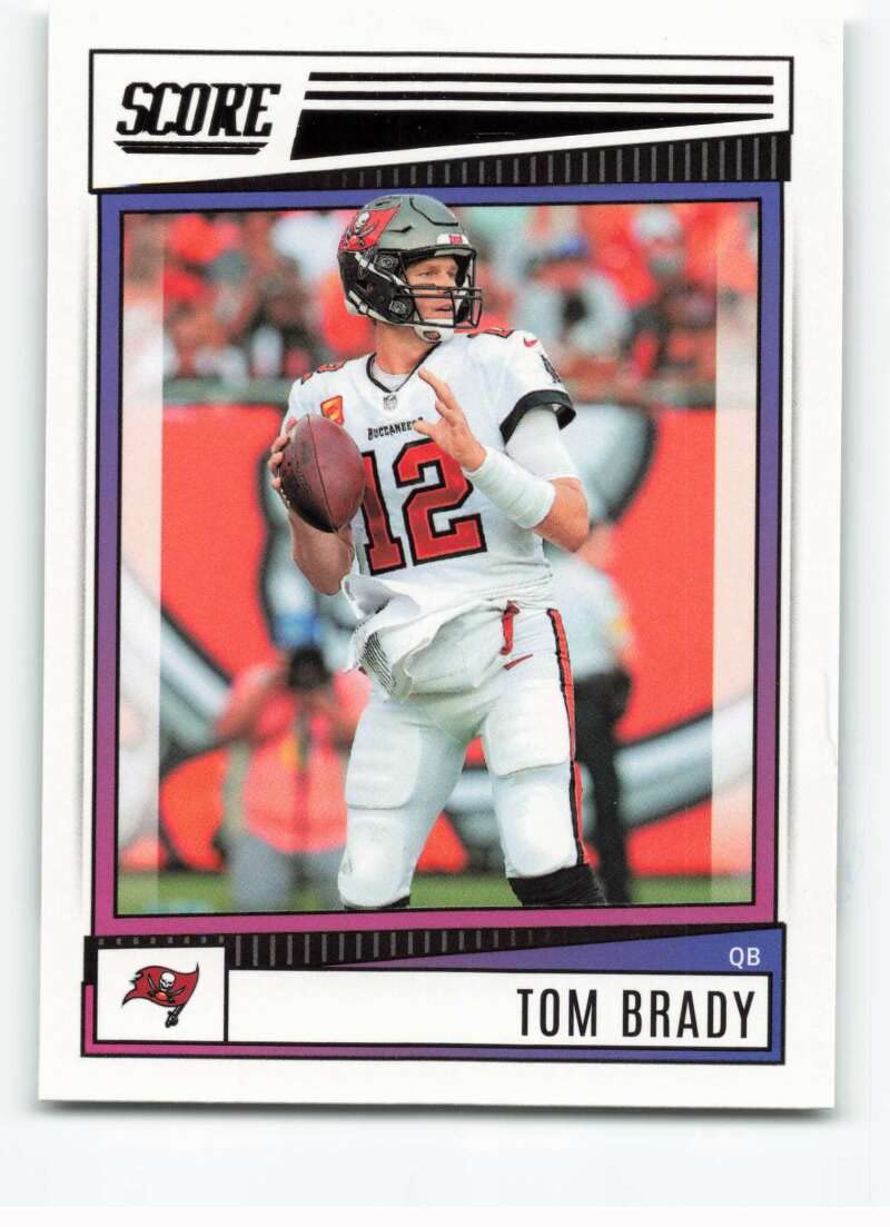Amazon.com: Football Trading Card NFL 2022 Score #68 Tom Brady NM