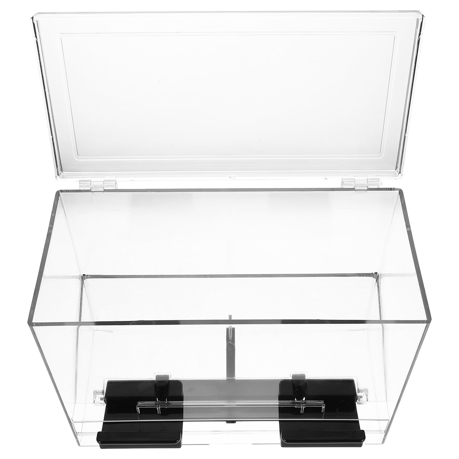 Healifty Transparenter Strohhalmspender aus Acryl Strohhalmbox mit Großer Kapazität für Restaurant und Milchtee Laden Leicht zu Reinigen Hohe Sichtbarkeit