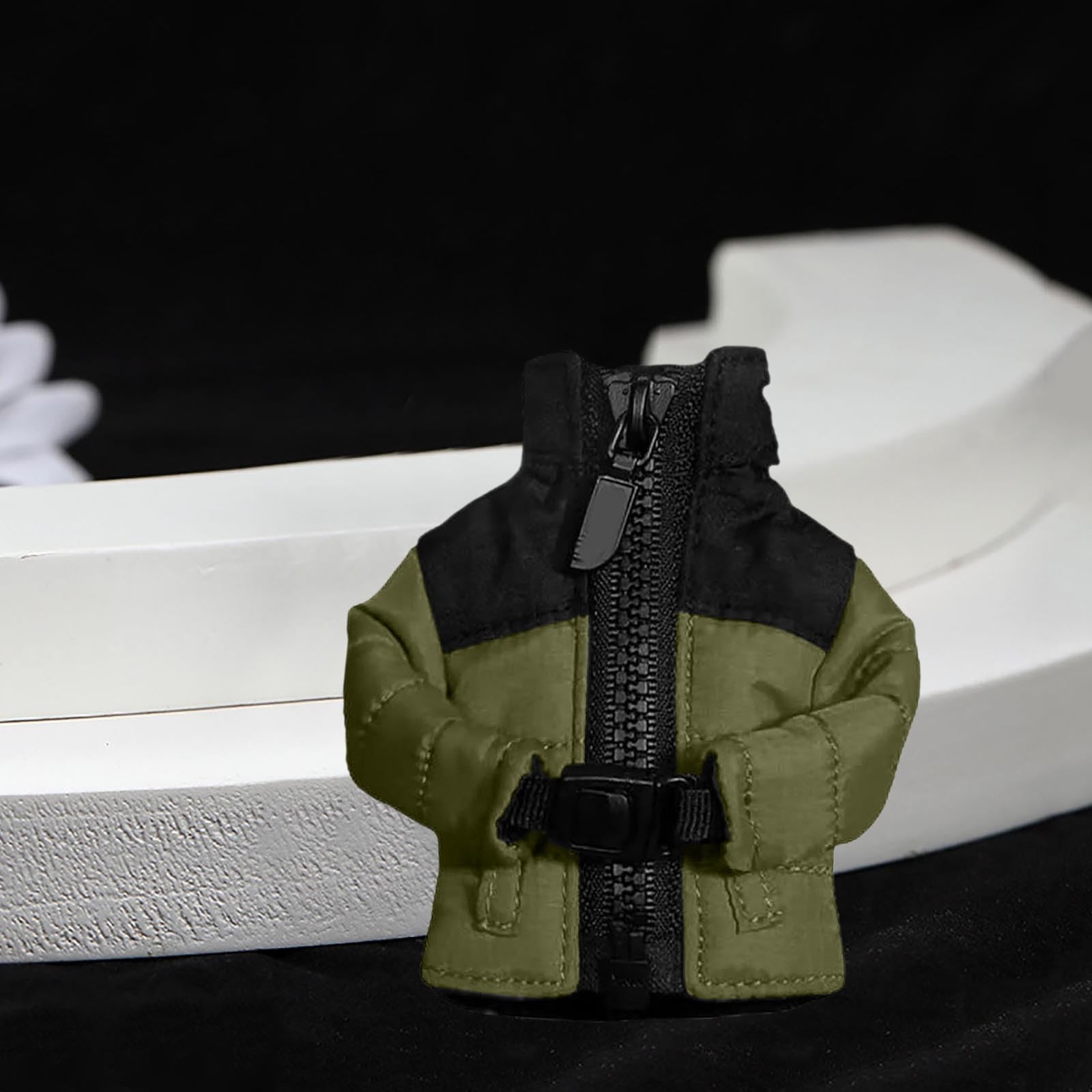 ジャケット・アウター KEY CHAIN DECORATED BOMBER JACKET / GRY KEY CHAIN DECORATED BOMBER JACKET / GRY