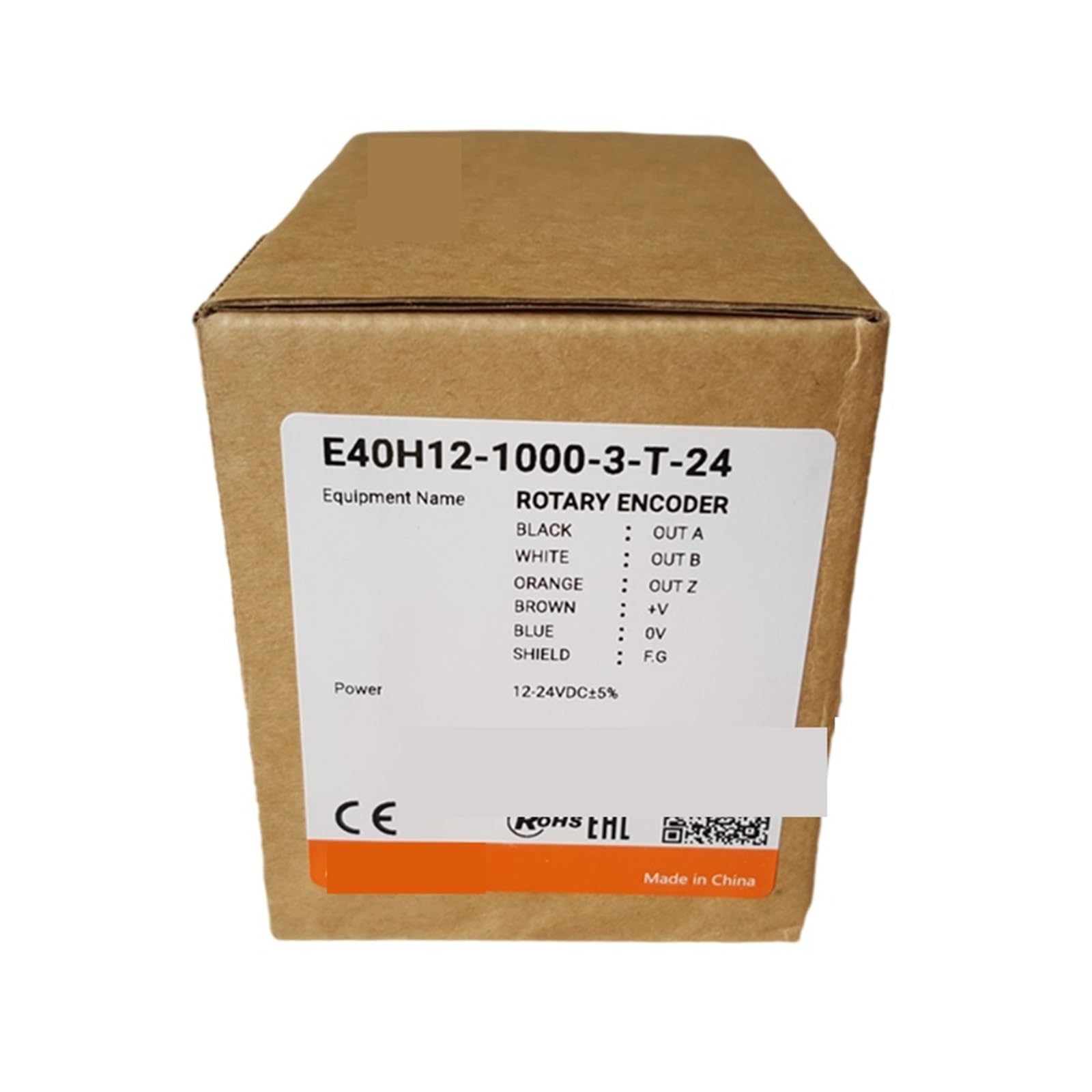 Encoder Rotativo, E40H12-100 500 600 1000 1024 3600-3-T-24 micro codificatore rotativo industriale codifica Absoulote(E40H12-600-3-T-24)