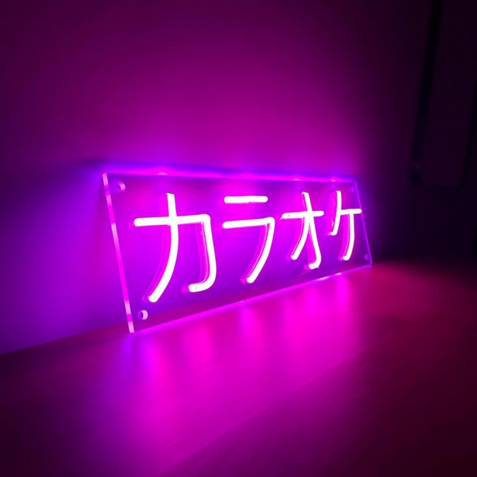 Kawaii かわいいLed Neon Sign Japanese Cherry Blossoms Light up Wall Decor Sign for Girls Room Bedroom Store Decoration Birthday Party Christmas