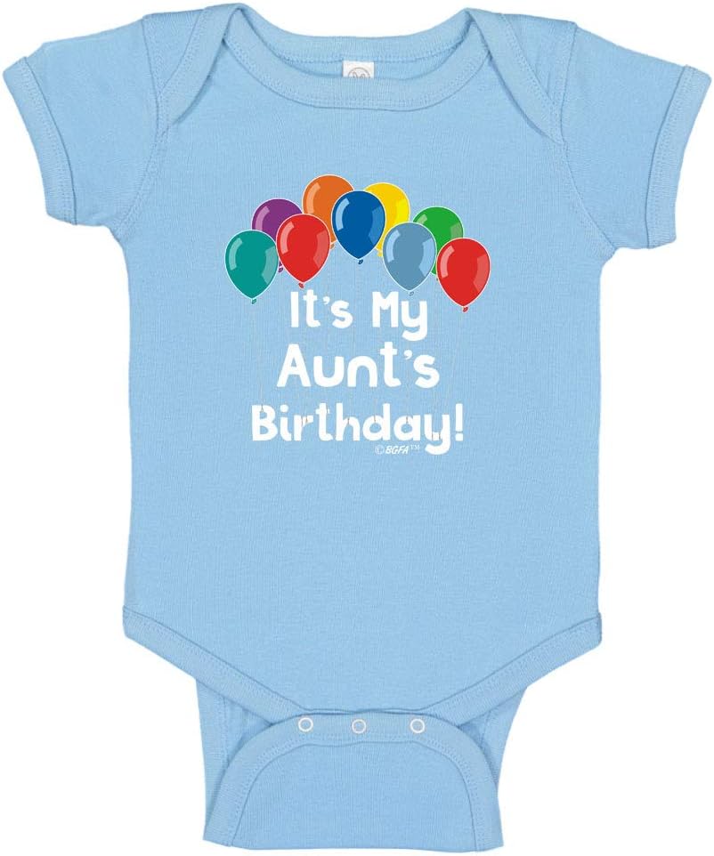 It's My Aunt's Birthday Party Apparel Bodysuit