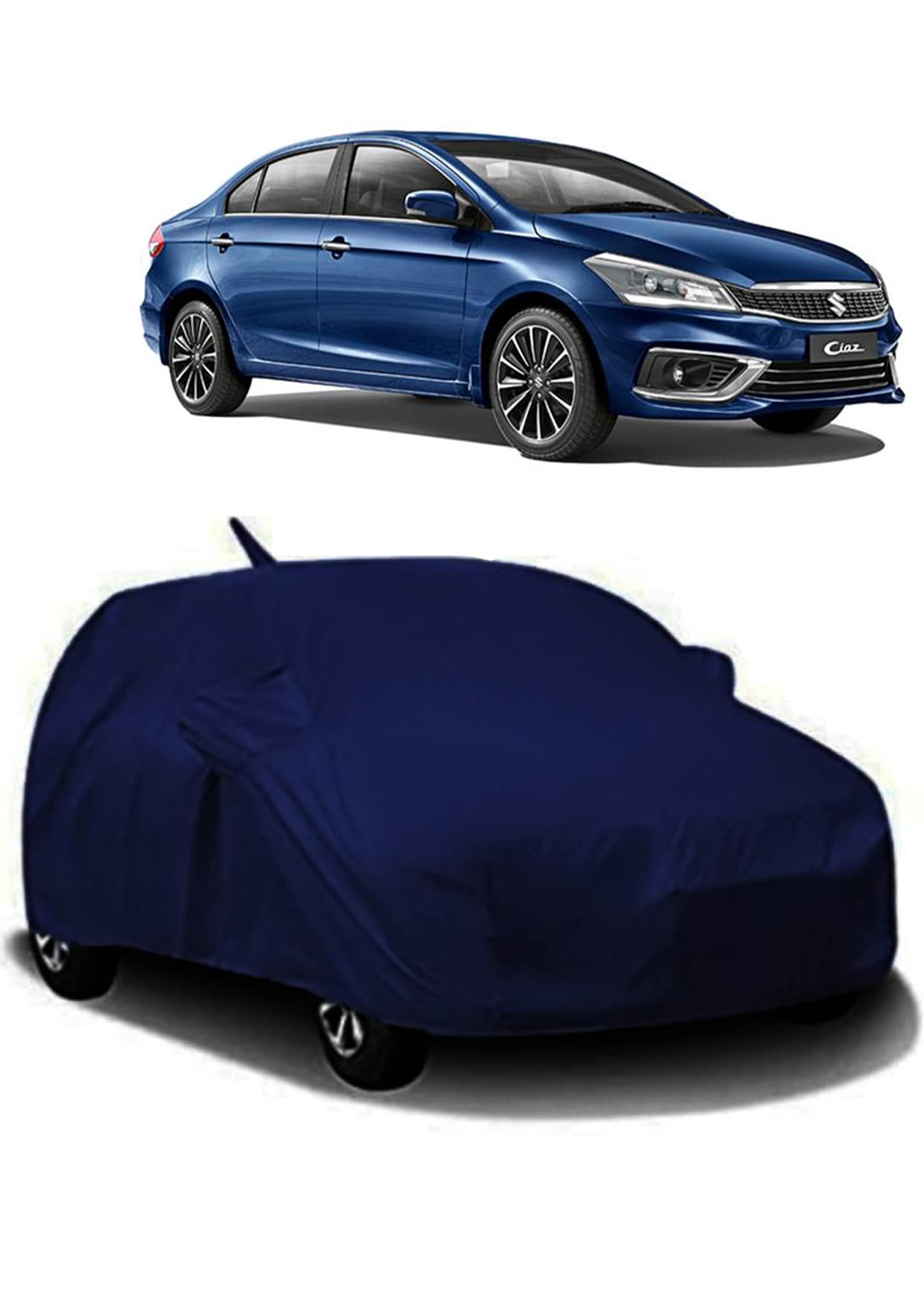 Waterproof Car Cover for Maruti Suzuki CIAZ - Universal Fit - 100% UV Protection - Full Exterior Coverage-image-5