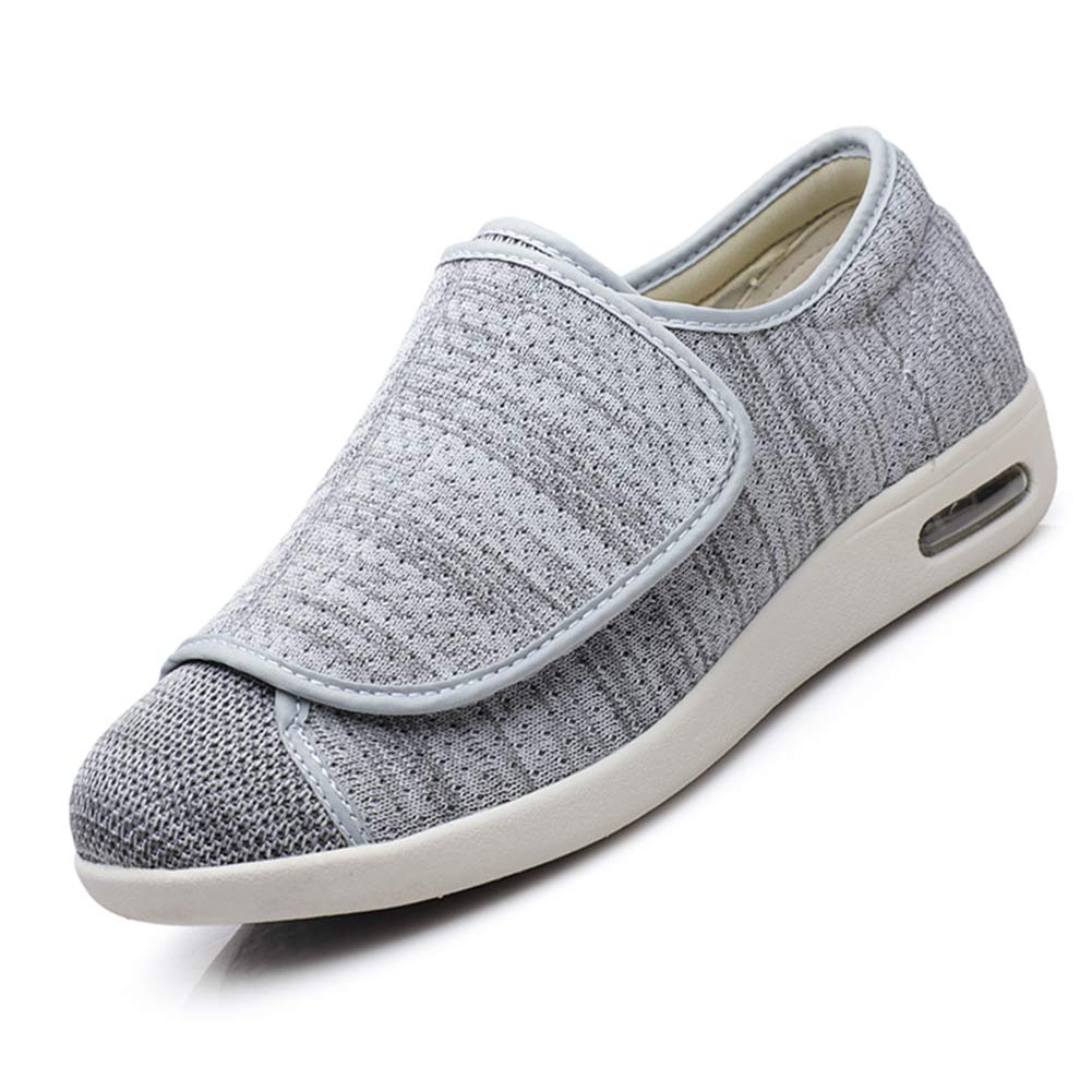 Mei MACLEODWomen's Walking Shoes with Wide Width Lightweight Air Cushion Sneakers Casual Running Jogging Shoes for Diabetic Swollen Feet