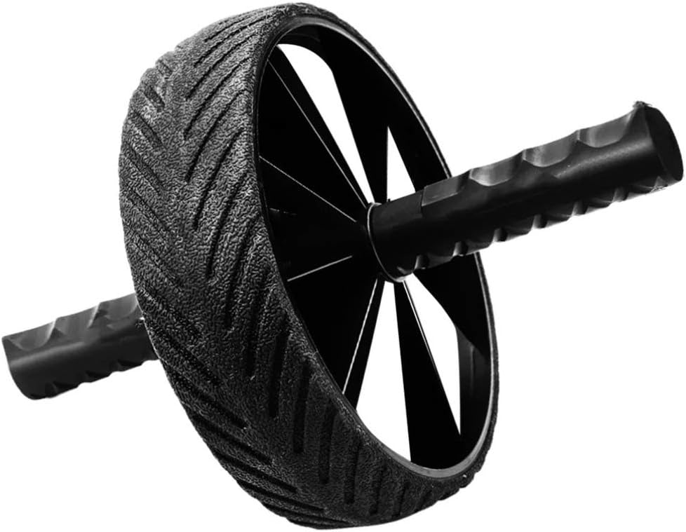 Garneck 1pc Sports Knee Pads Exercise Roller Wheels Core