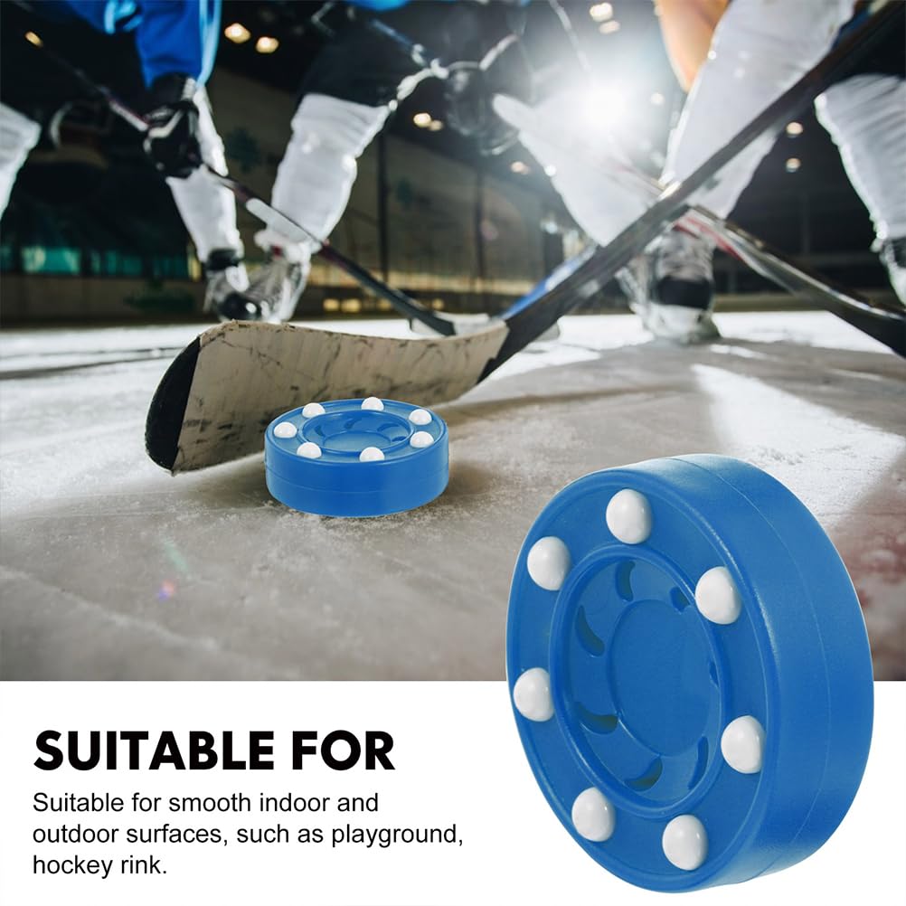 2pezzi Puck Da Hockey Su Puck Per Allenamento E Competizione Roller Hockey Disco Leggero E Resistente Per Superfici Lisce Gioco Uomini Donne Materiale Ammortizzante Maggiore Stabilità