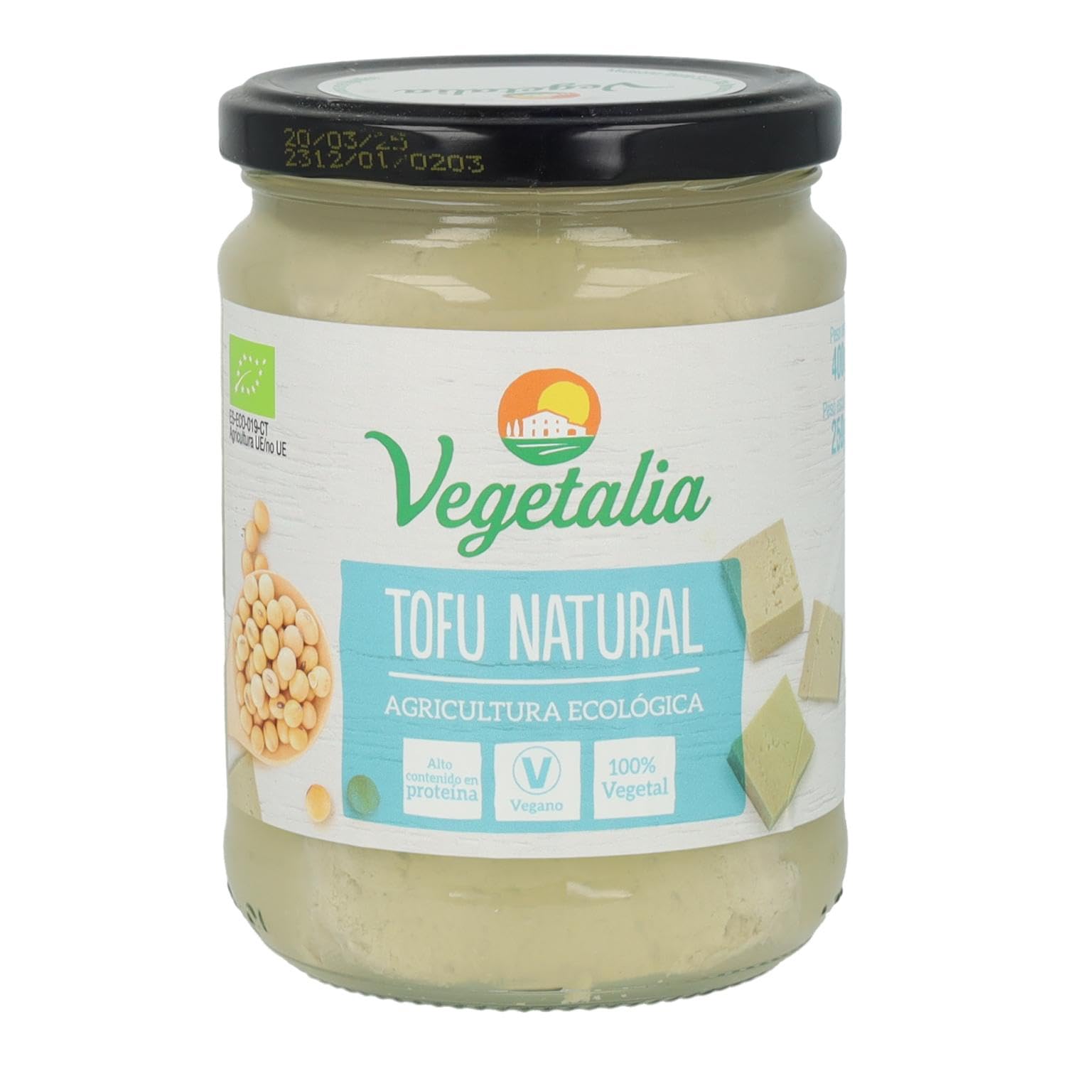 Vegetalia, Conserva de sustituto de carne (Tofu) - 400 gr.
