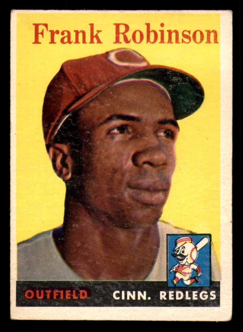 Baseball MLB 1958 Topps #285 Frank Robinson VG/EX Very Good/Excellent Reds