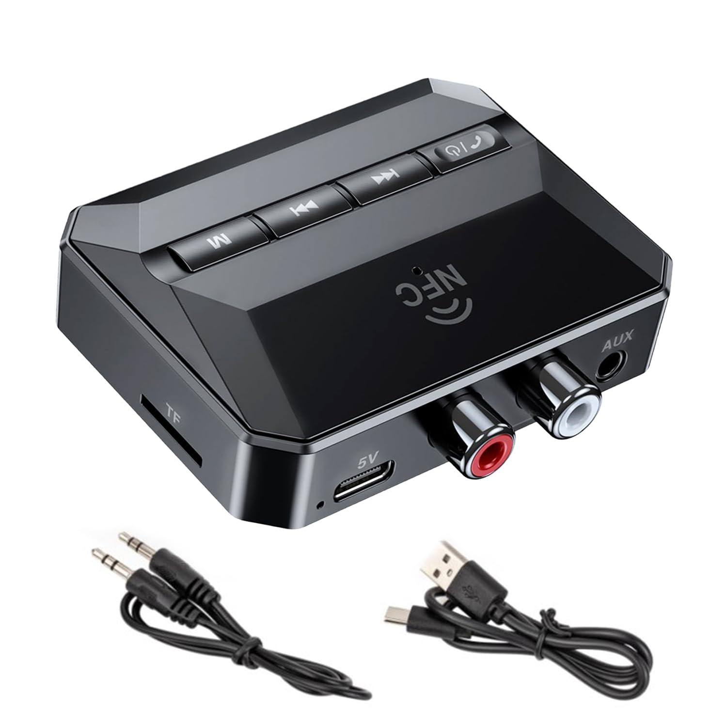 Bluetooth Receiver for Home Stereo, NFC Bluetooth Audio Adapter