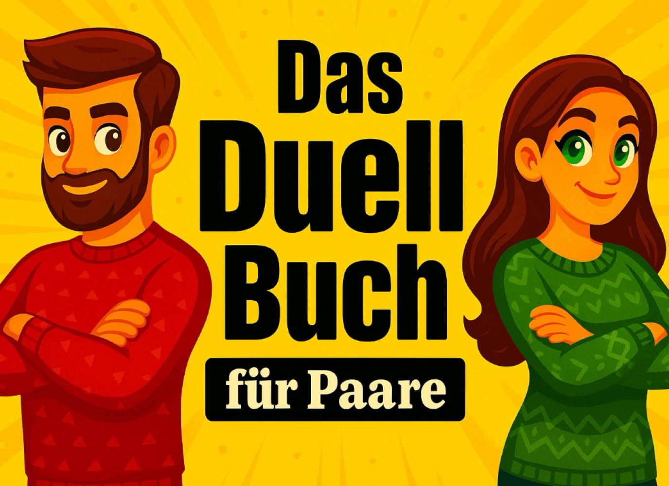Das Duellbuch für Paare – Lustige 1-gegen-1 Herausforderungen & Spiele für Zuhause: Das unterhaltsame Spielbuch für aktive Paare, Date Nights & Wochenenden – Nur mit Stift & Papier
