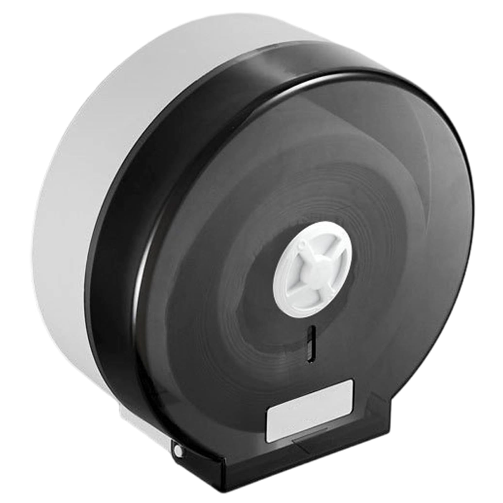 Elnwnnkc Space Saving Wall Mounted Holder Large Toilet Roll Holder Dustproof Dispenser Commercial Bathroom Accessory Large Roll Paper