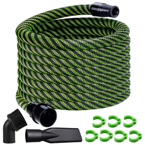 Dust Extractor Hose D27/32 x 3.5M(11.5 Ft) Compatible with Festool Vacuum Compatible with Festool CT 26/36/48 CT 15/25 CT MINI and CT MIDI Heavy-Duty Hose with Reinforced Woven Sleeve