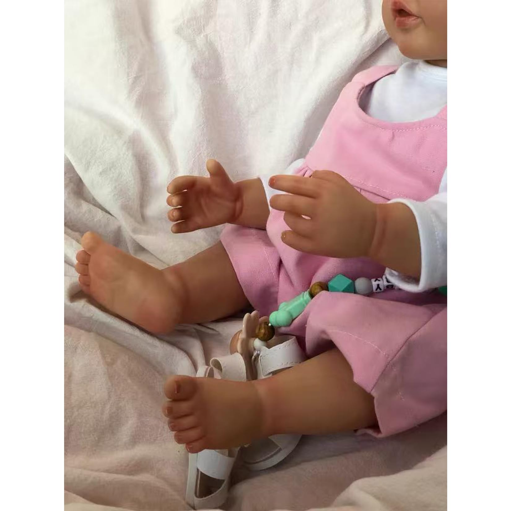 22 Pollici 55 cm Reborn Bambole Del Bambino Del Silicone Full Body Fatto A Mano Regalo di Natale Reborn Bambino Neonato Bambole Ragazzo Ragazza Giocattolo