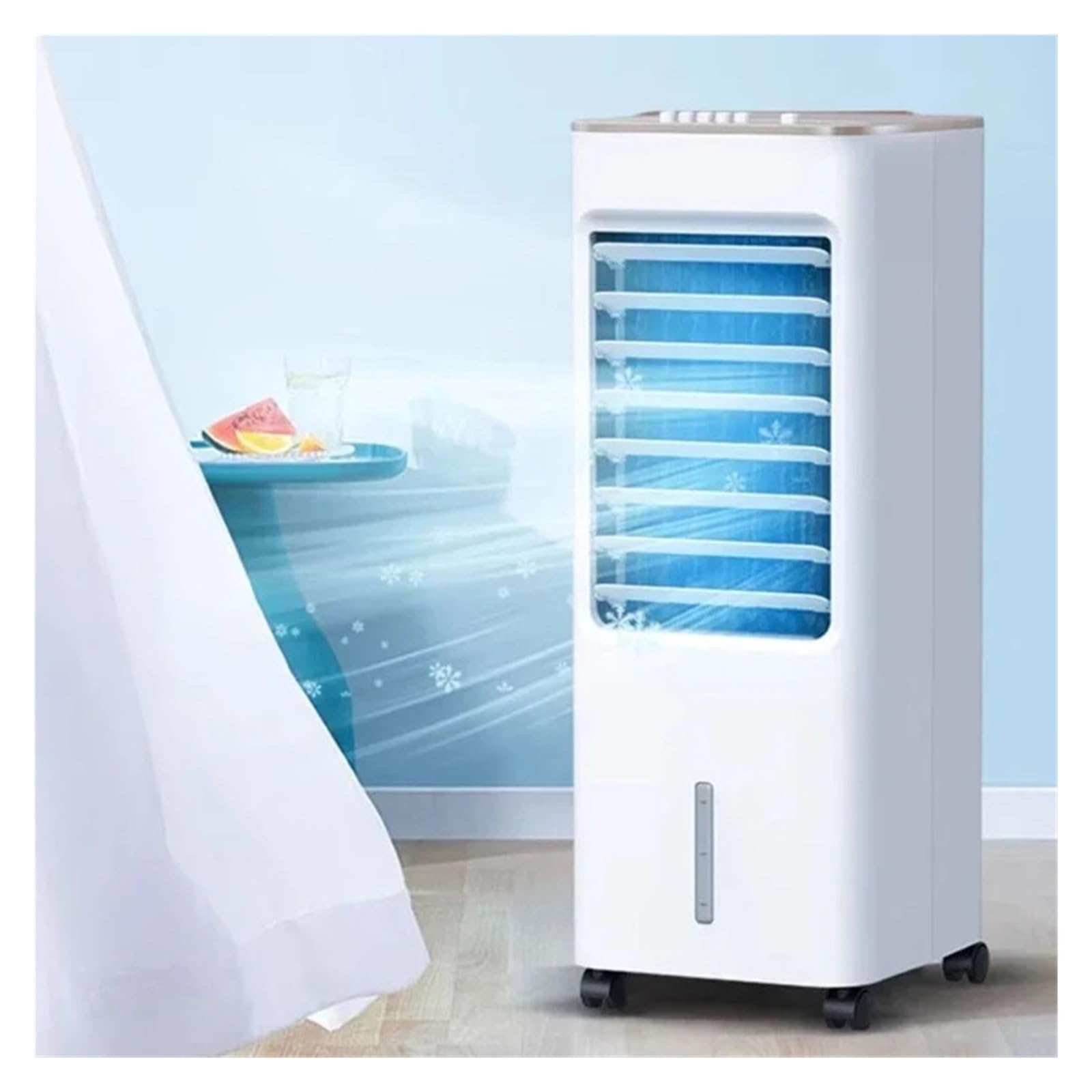 Ventilador De Aire Acondicionado Refrigerado Por Agua, Ventilador De Refrigeración Comercial Doméstico, Aire Acondicionado Portátil, Ventilador Frío For El Hogar